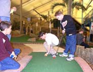 Miniature Golf at the Joe Dumars' Fieldhouse