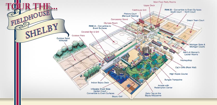 Joe Dumars Fieldhouse Shelby Township