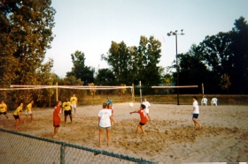 Outdoor Sand Volleyball Court Rental